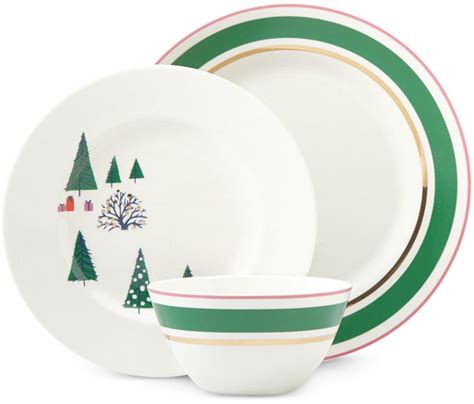kate spade christmas china